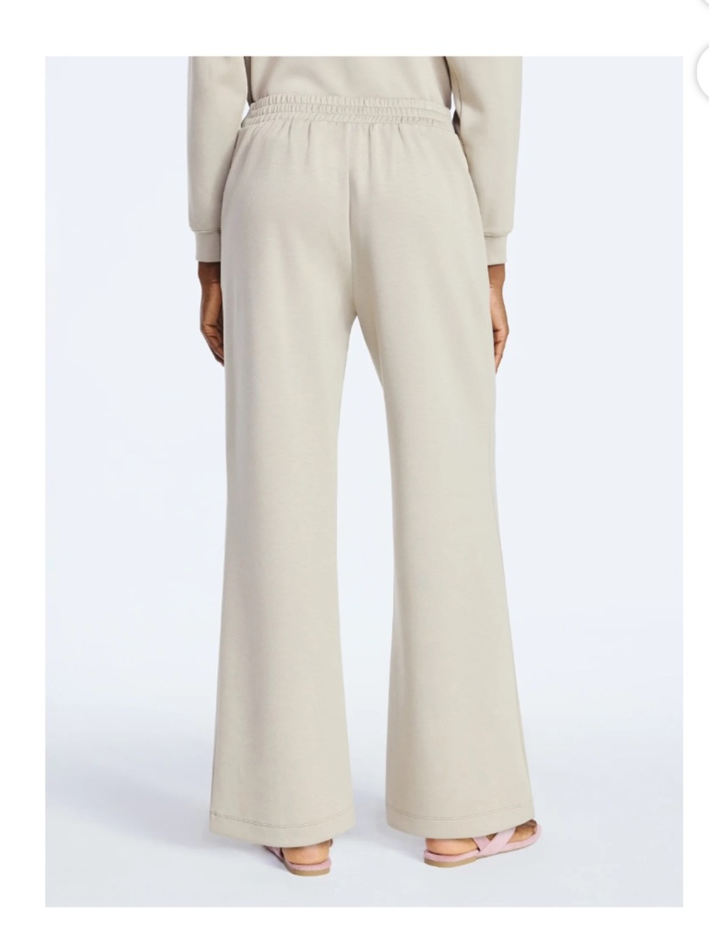 Scoop NYC Women’s Plus Papyrus Scubaknit Size Seamed Sweatpants Large NWT - Picture 4 of 7